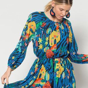 Gorman River of Love Multicolored Striped Dress